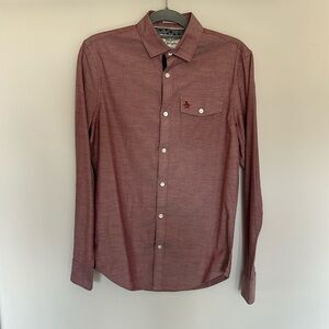 Banana republic men’s casual light blue button down